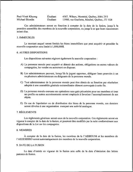 Fichier:Lettres patentes de fusion (AÉDIROUM).pdf